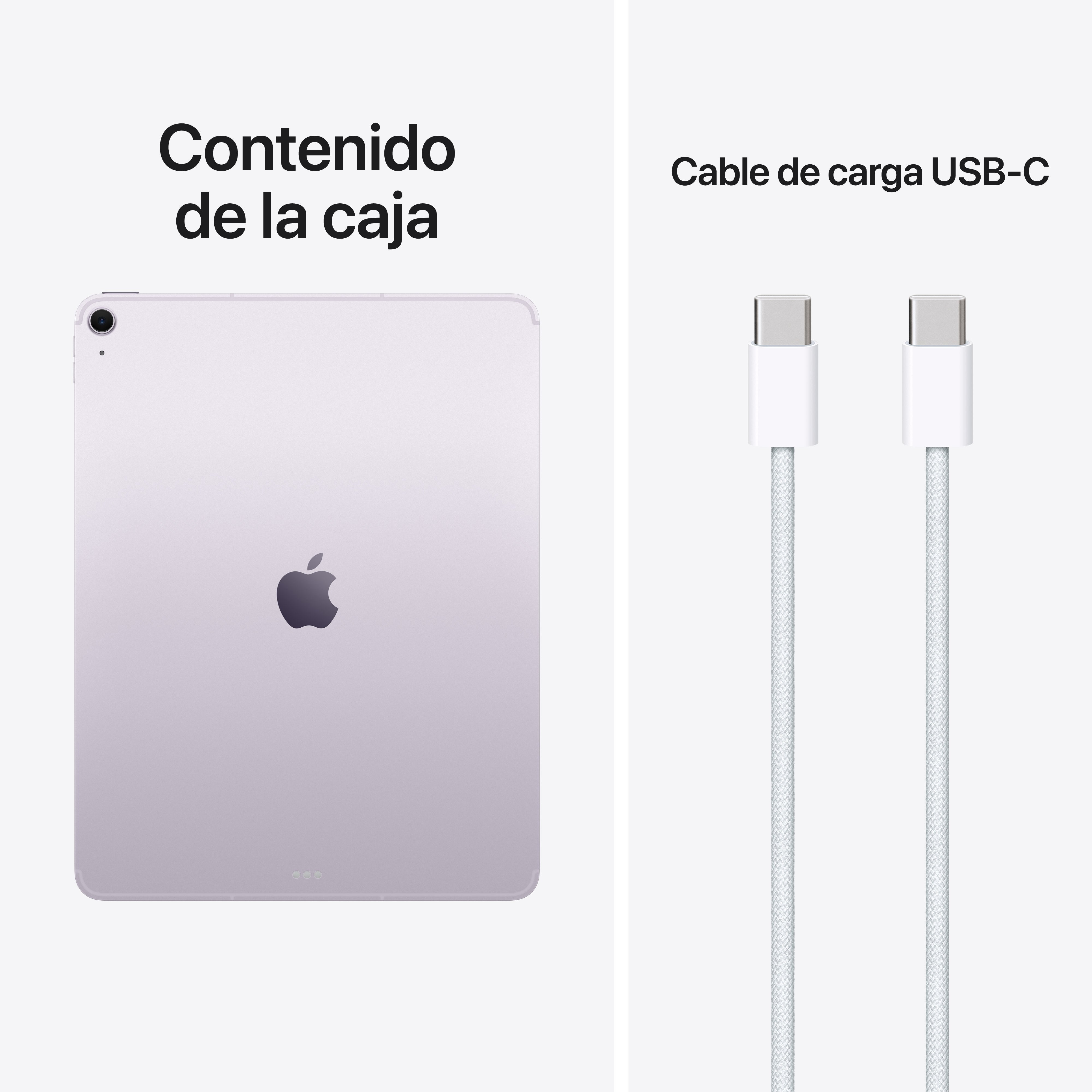 Apple 13-Inch Ipad Air M4 Wi-Fi + Cellular Tableta 1 Tb 13" Ips (2732 X 2048) 3g 4g 5g Púrpura
