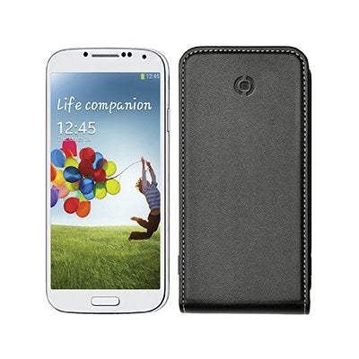 Case Celly Samsung S4 Cover Flip Black