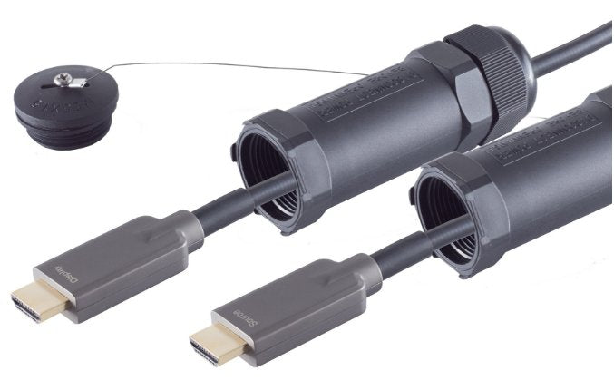 S-Impuls Óptico Hdmi Armored Cable, 4k, 75,0m