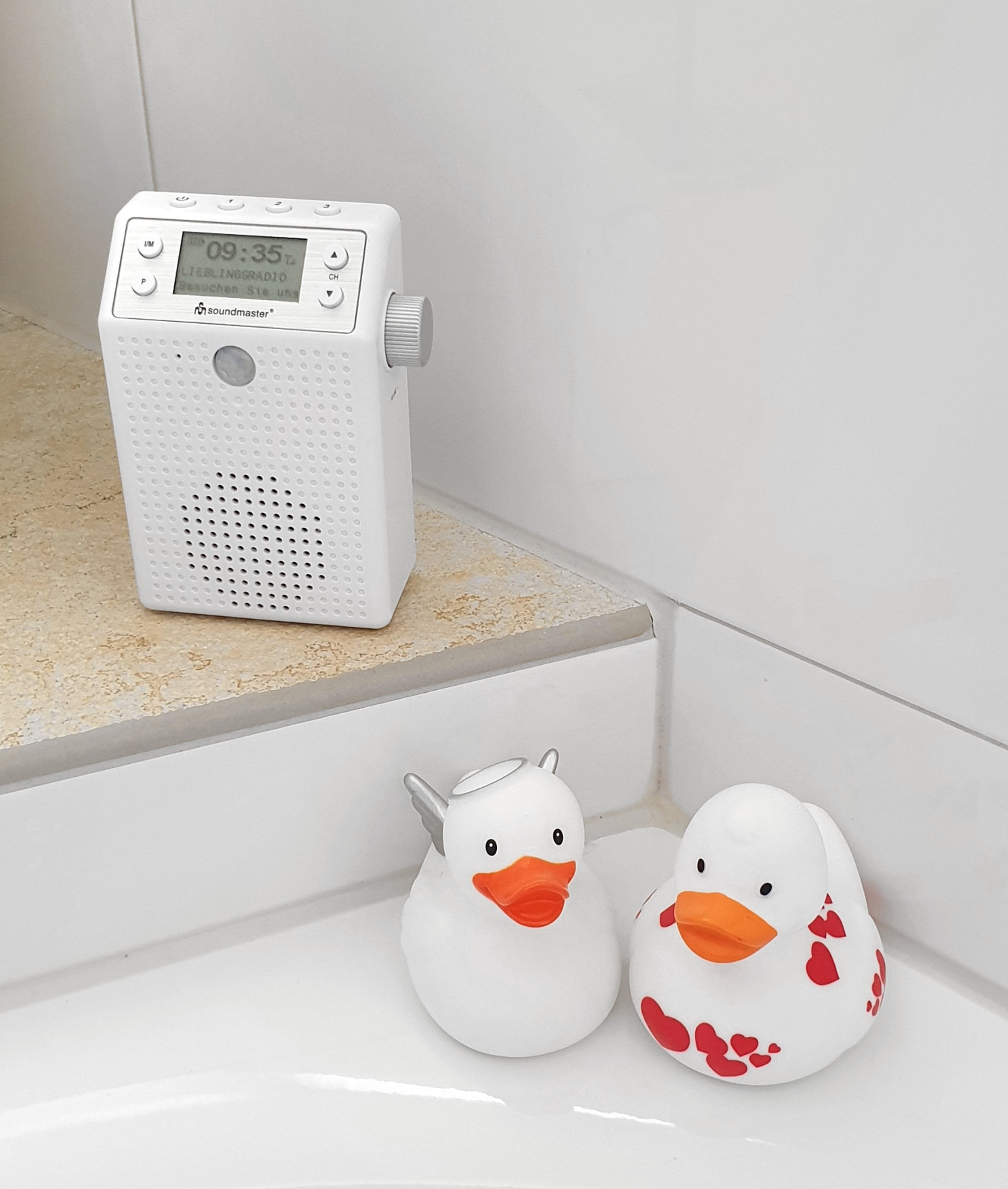 Soundmaster Dab60we Socket Radio Dab+, Fm Bluetooth, Usb Hands-Free Function, Incl. Microphone, Spla