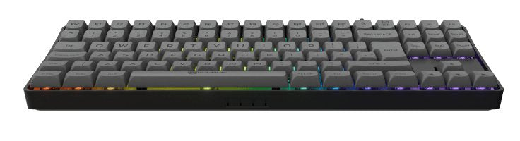 Teclado Mecánico Gamiac Tkl Rgb90g Kailh Red Negro/Gris