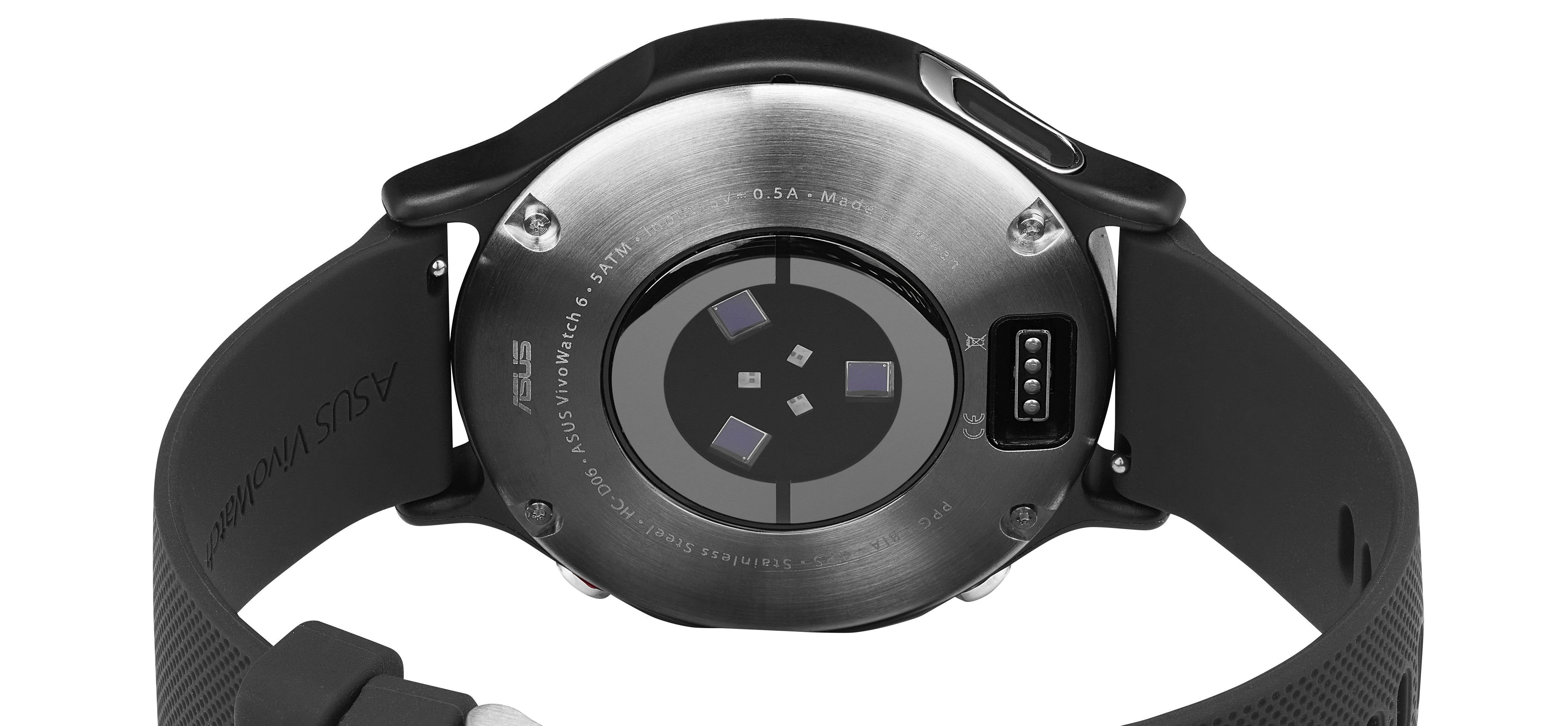 EAN 4711387575376 - ASUS VivoWatch 6 (HC-D06) 3,53 cm (1.39") AMOLED Digital 454 x 454 Pixeles Pantalla táctil Negro GPS (sat imagen 9