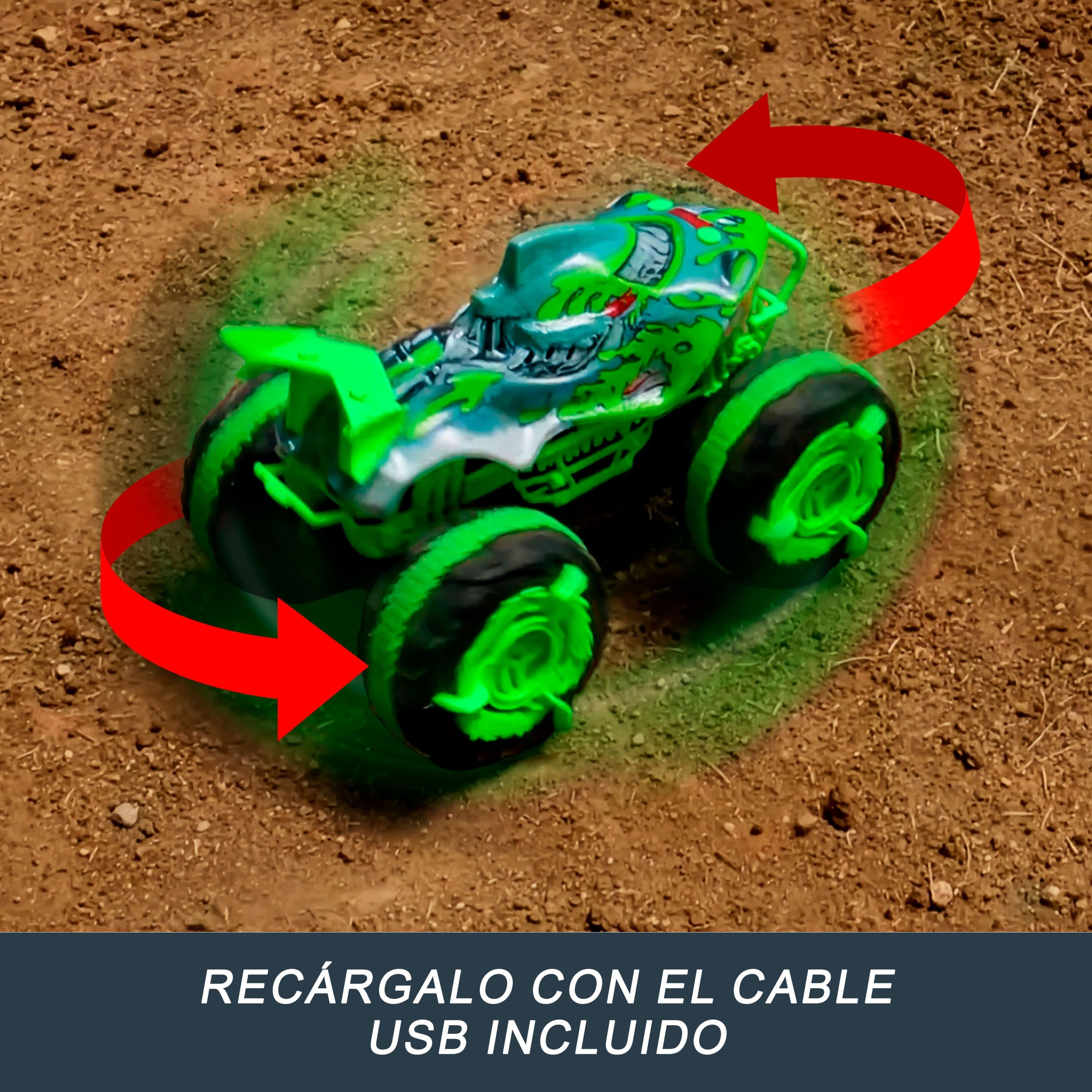 Coche Todoterreno Radio Control Mutant Chaos Monster Trucks Hot Wheels