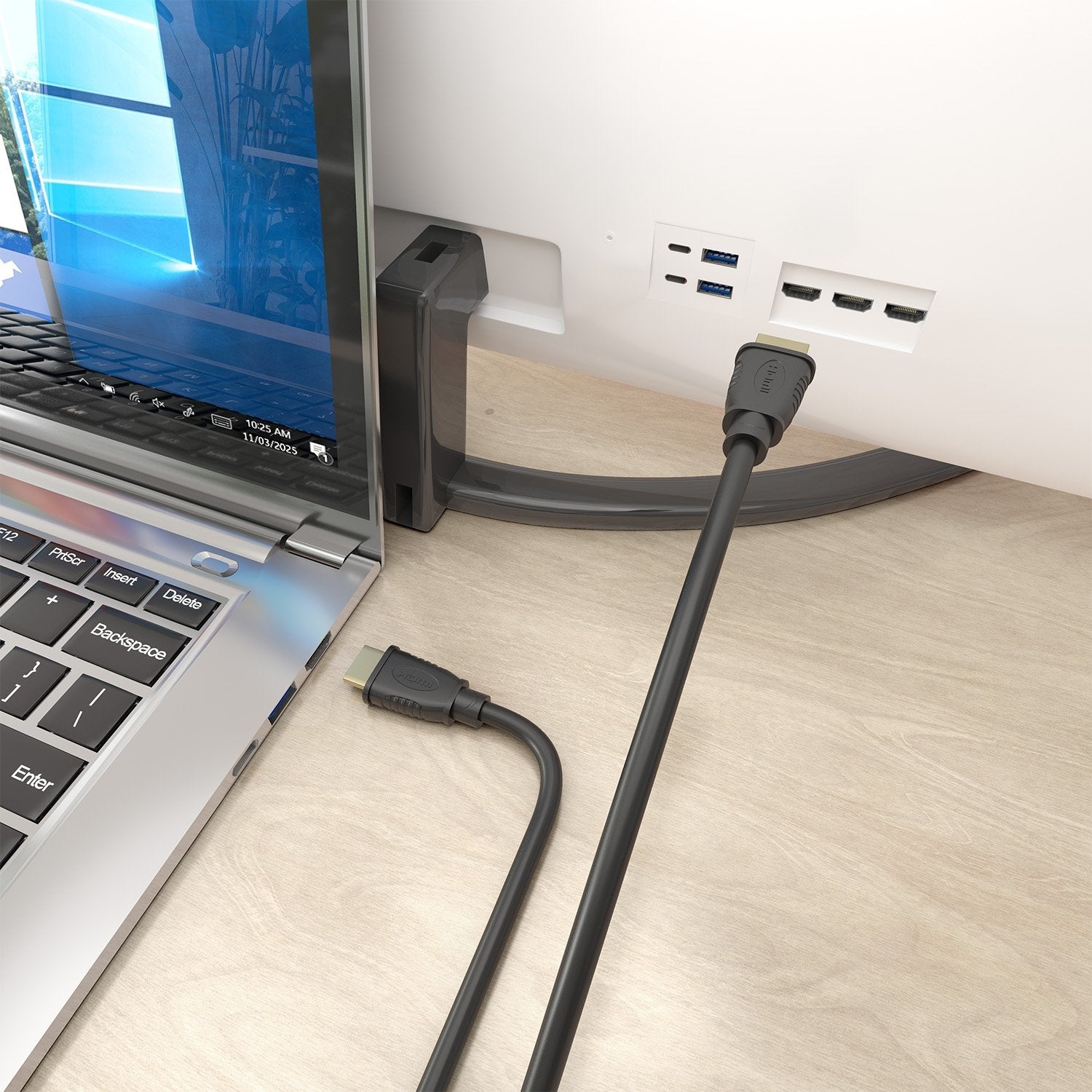 Aisens Cable Hdmi V2.1 Ccs Ultra Alta Velocidad / Hec 8k@60hz 48gbps, A/M-A/M, Negro, 1.0m