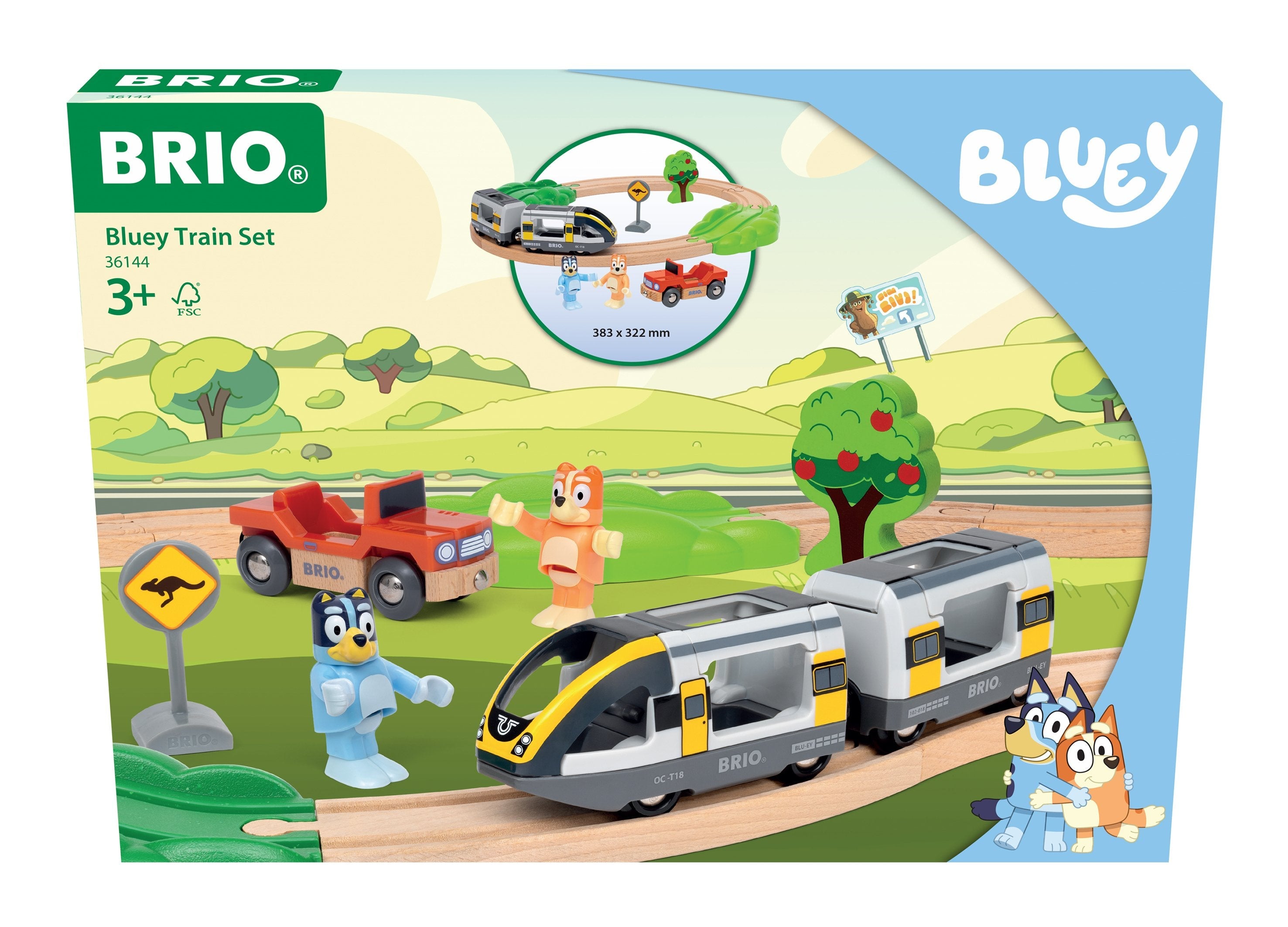 Ravensburger World - Bluey Zugset 63614400