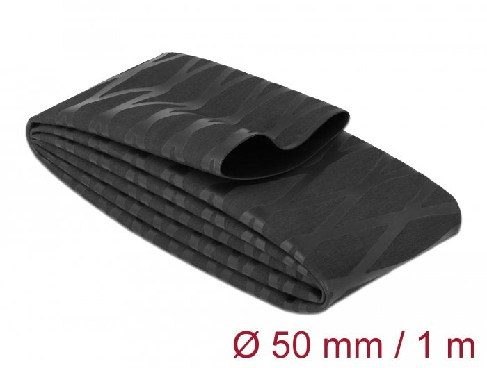 Schrumpfschlauch X-Muster Rutschfest 1 M X 50 Mm Schwarz