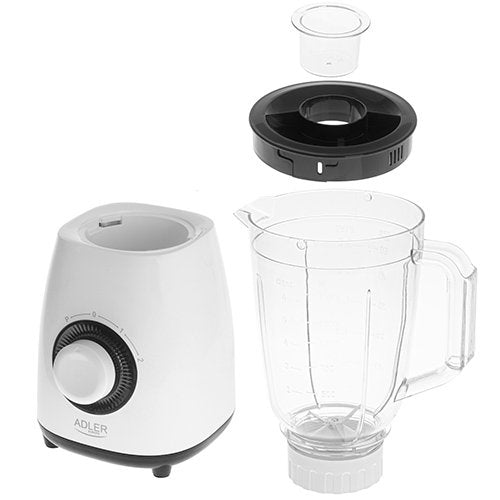 EAN 5903887809863 - Adler AD 4085 licuadora 1,5 L Batidora de vaso 1000 W Negro, Blanco imagen 3