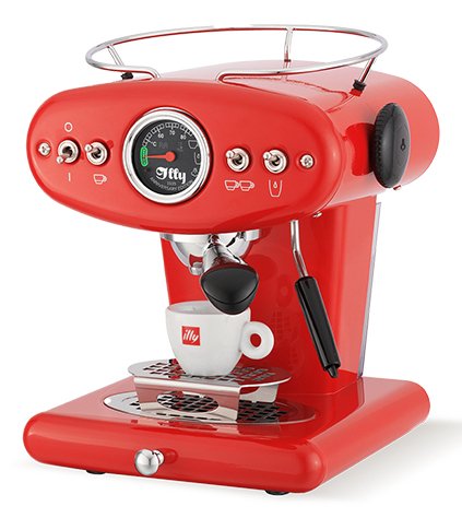Illy X1 Anniversary Maschine Para Gemahlenen Kaffee Y E.S.E.-Pads (Rot)
