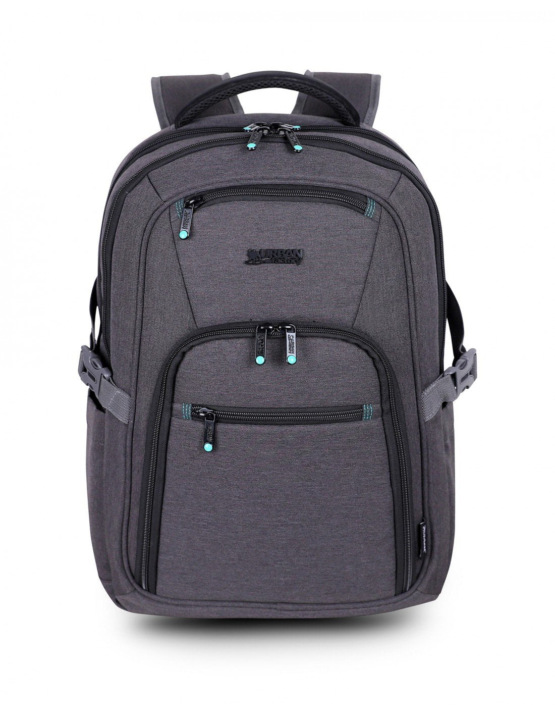 EAN 3760170883717 - Urban Factory HTE14UF mochila Mochila de viaje Negro, Gris Poliéster, Tereftalato de polietileno reciclad imagen 1