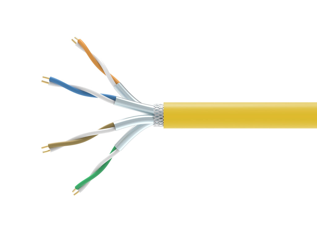EAN 4015867239438 - Equip 404563 cable de red Amarillo 1000 m Cat7a S/FTP (S-STP) imagen 1