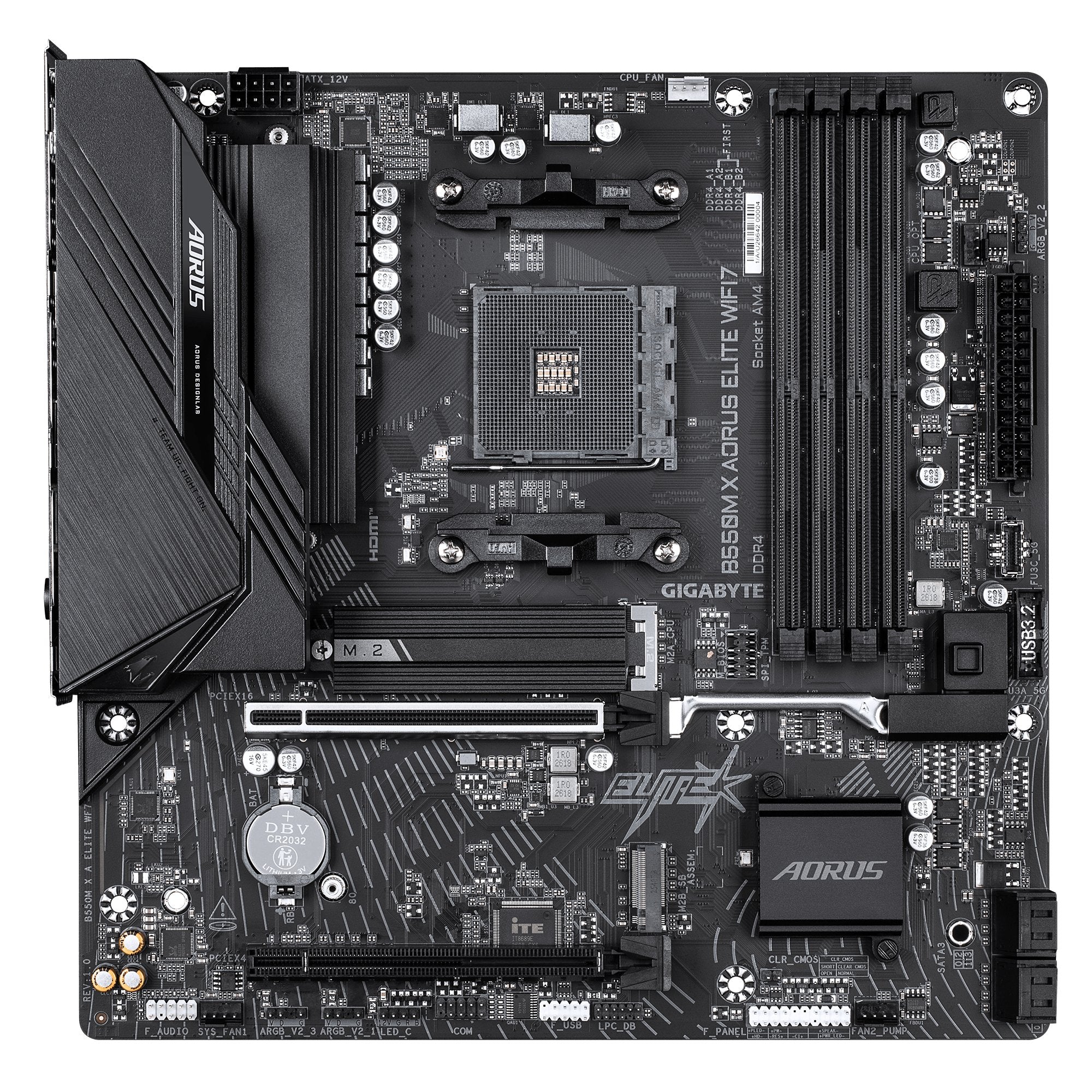 Pb Gbt Amd Am4 B550m X Aorus Elite Wifi7