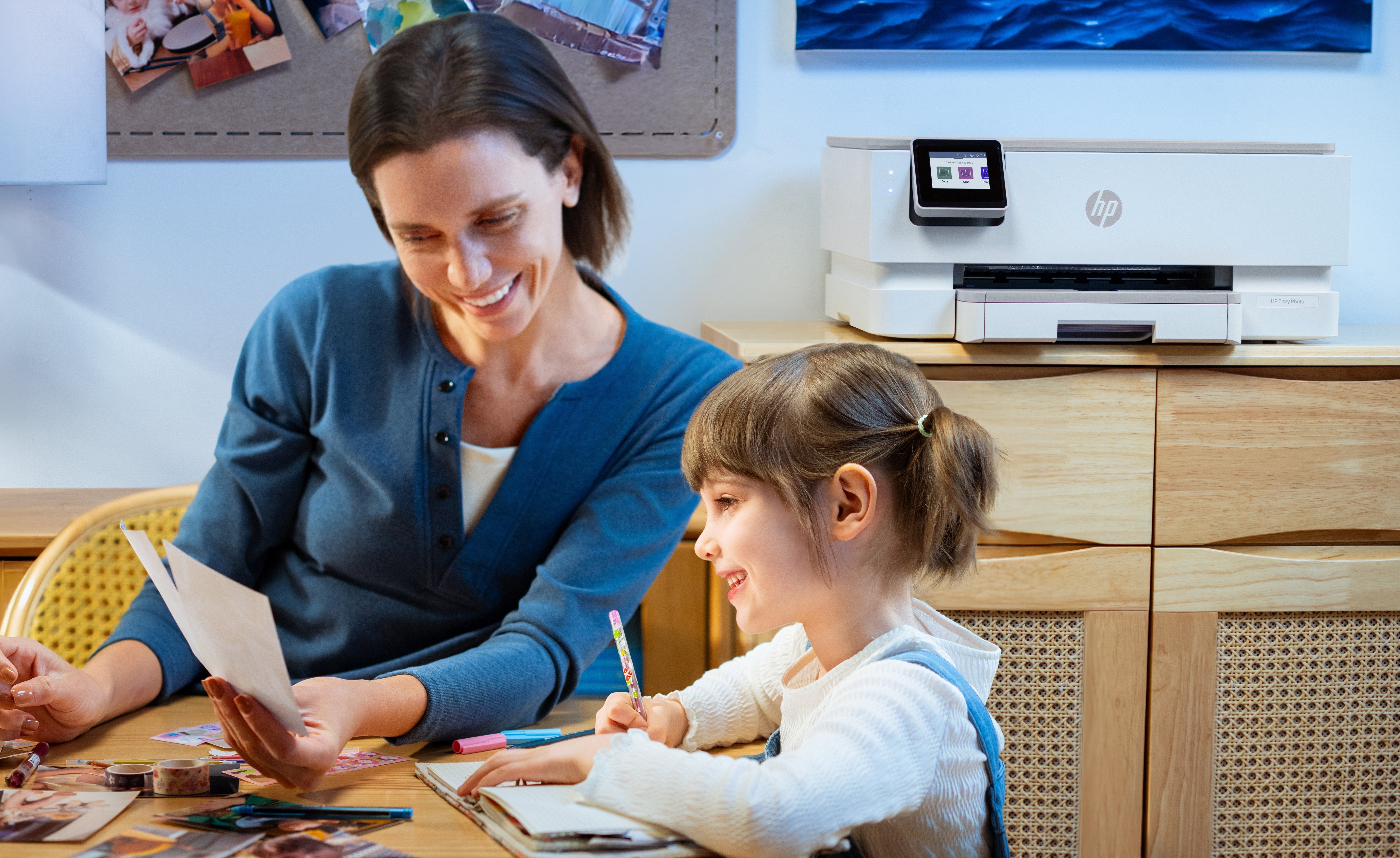 Impresora Multifunción Chp Envy Photo 7230 All-In-One Olor Chorro De Tinta 216 X 297 Mm (Original) A4/Legal (Material) Hasta 13 Ppm (Copiando) Hasta 15 Ppm (Impresión) 125 Hojas Usb 2.0 Wi-Fi(Ac) Oov Blanco Con Acentos De Portobello C