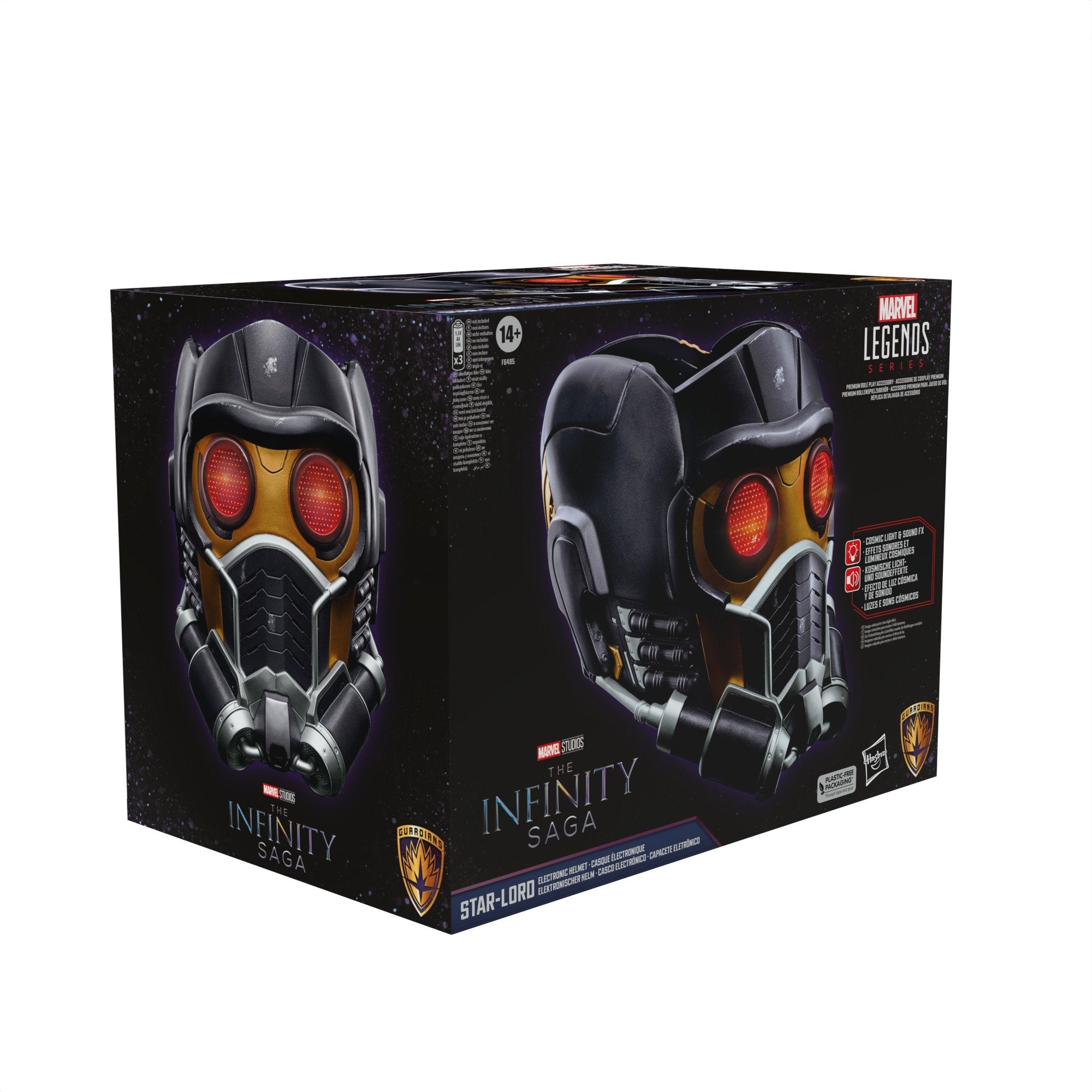 Replica Hasbro 1:1 Marvel Legends Infinty Saga Casco Electronico Star Lord