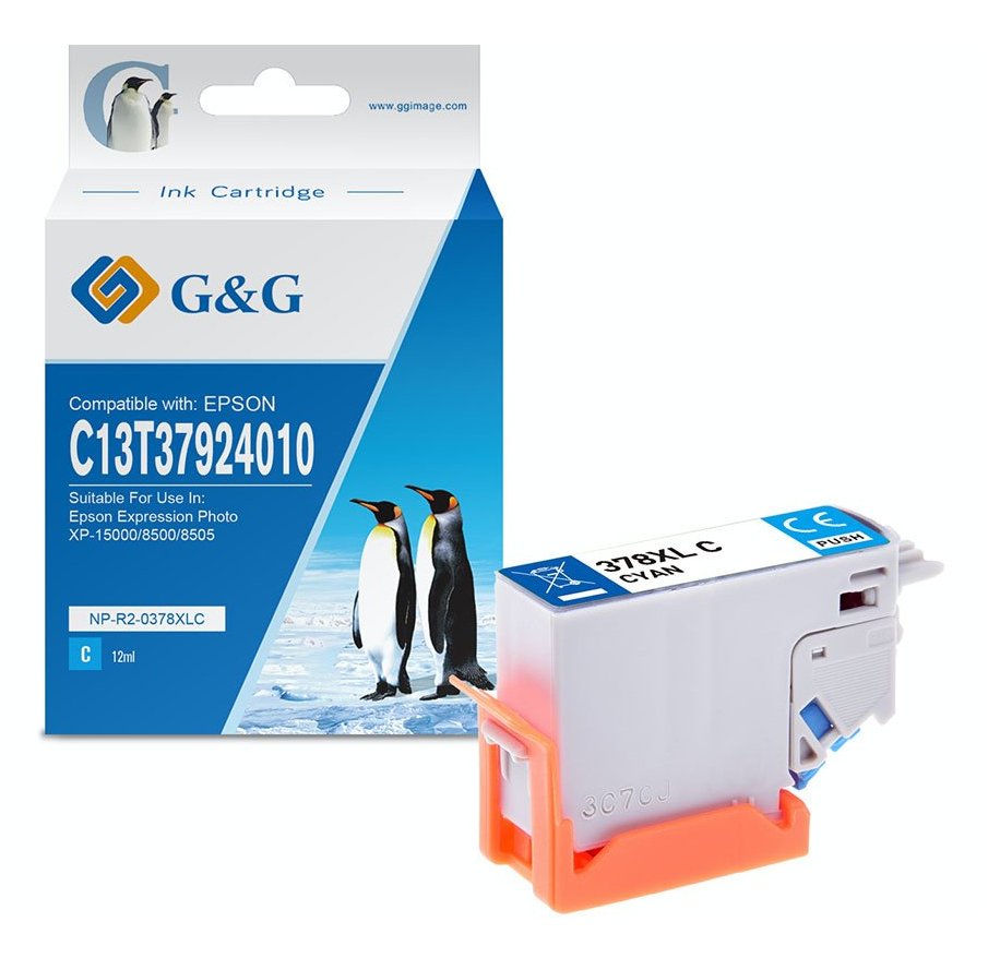 G&G Xl-Cartucho Compatible Con Epson 378xl C13t37924010