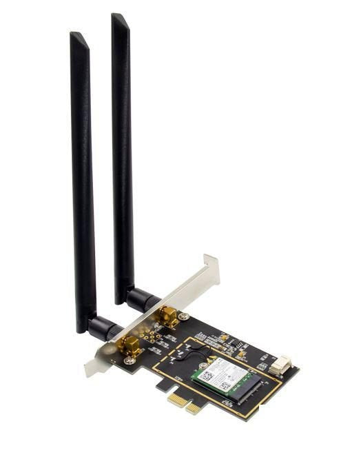 Microconnect Mc-Pcie-Int7260dual Adaptador Y Tarjeta De Red Bluetooth 3000 Mbit/S