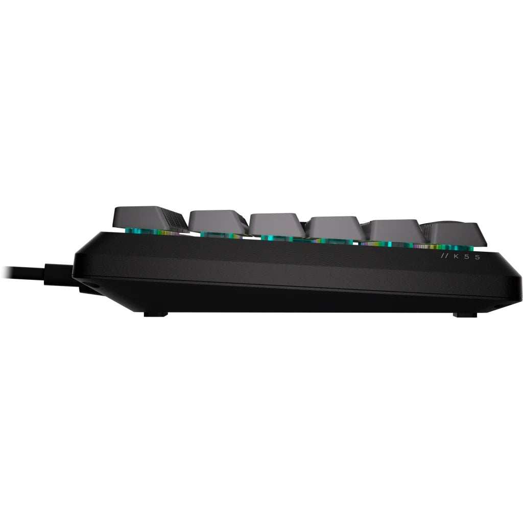 Corsair K55 Core Rgb (Negro, De-Layout, Rubberdome) Ch-9226d65-De