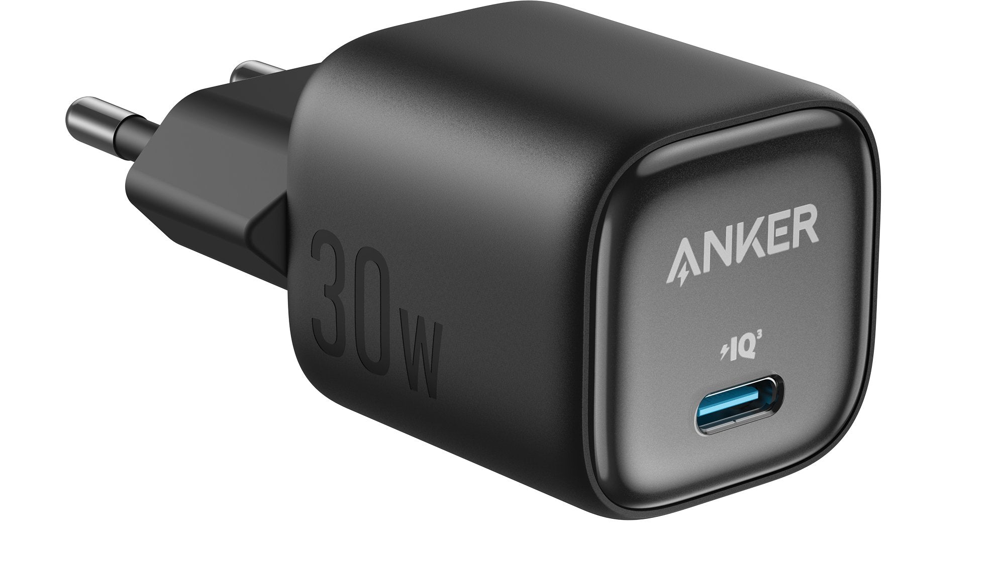 Anker Charger 30w Kompaktes Gan Schnellladegert 1x Usb-C Schwarz
