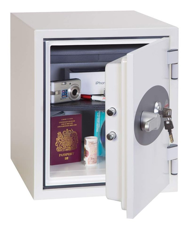 EAN 5032548003392 - Phoenix Safe Co. Titan FS1282K Caja fuerte empotrada en el suelo 25 L Acero Blanco imagen 4