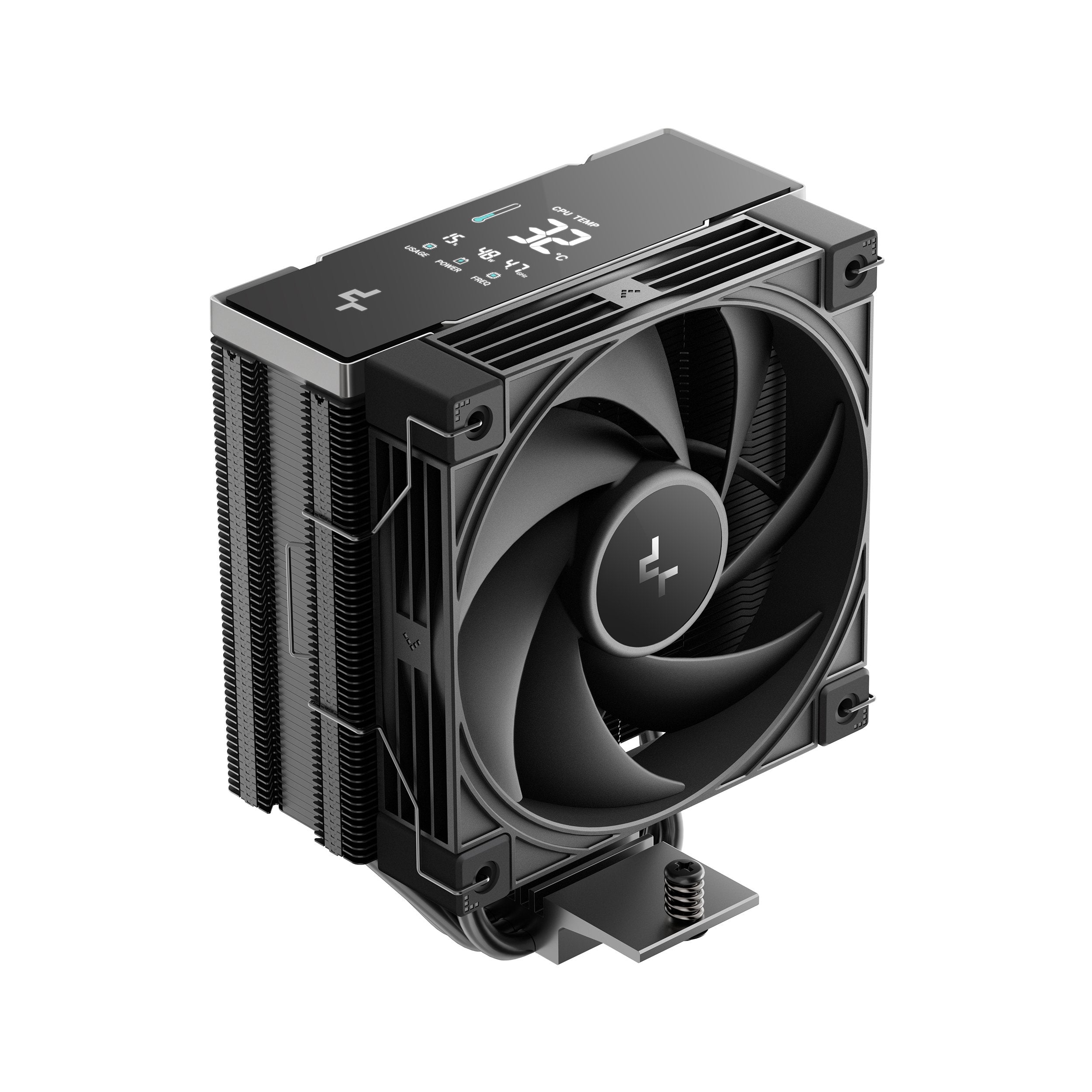 Deepcool Ak400 G2 Digital Nyx, Disipador De Cpu Negro, 120 Mm R-Ak400g2-Bknnmn-Gjd-1