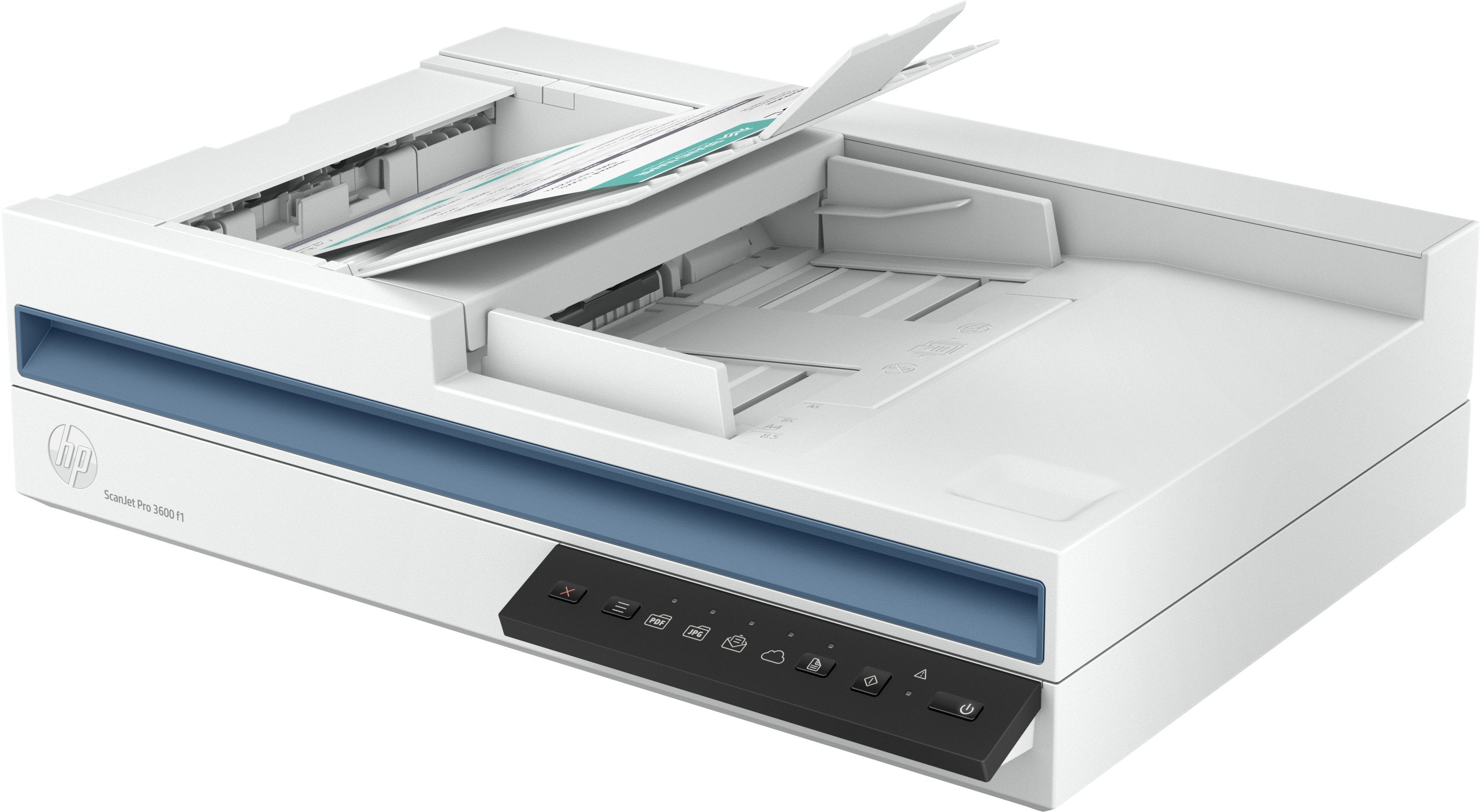 Escáner Documental Hp Scanjet Pro 3600 F1 Con Alimentador De Documentos Adf Doble Cara