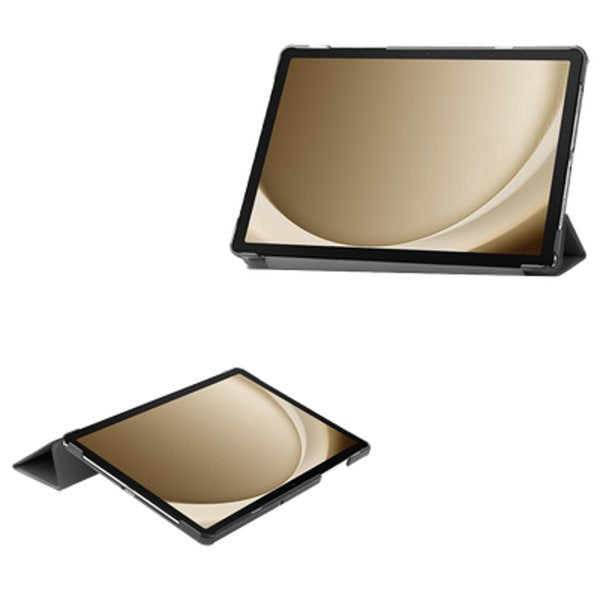 Funda Tablet Samsung Galaxy Tab A9+ Smart Tri-Fold Negro Just In Case Compatible Samsung Galaxy Tab A9+ /Activación-Reposo Automático/ Negro