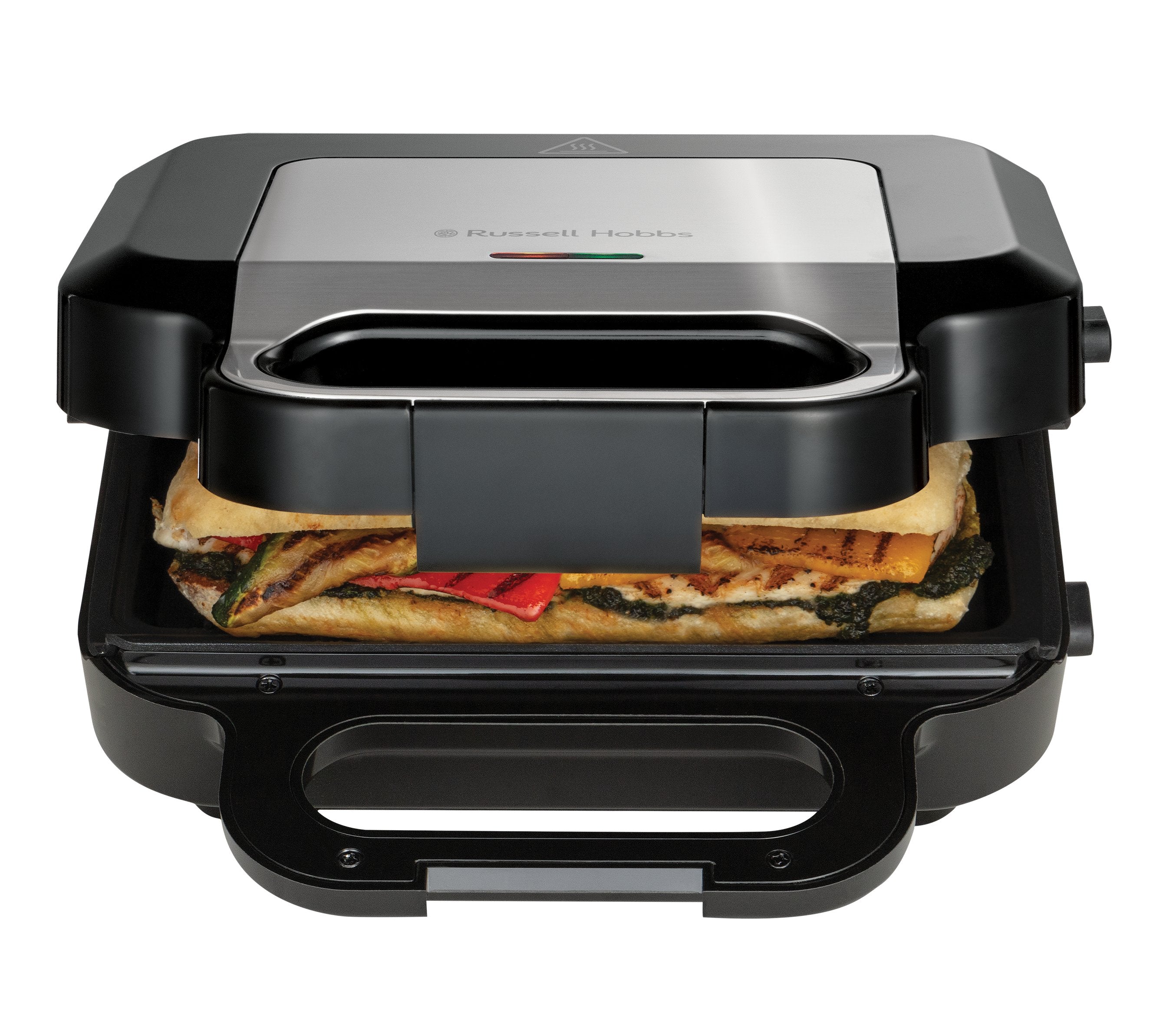 Russell Hobbs 26810-56 Sandwichera 750 W Negro, Acero Inoxidable