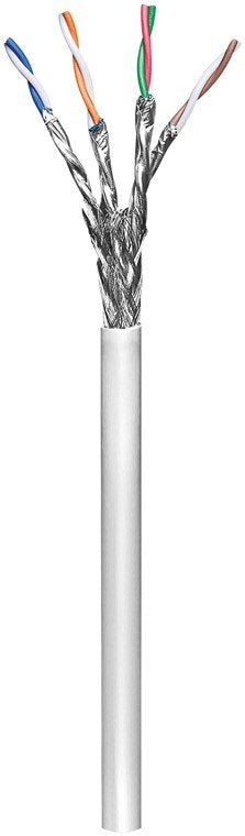 Goobay 93955 Cable De Red Gris 100 M Cat6 Gris, 100 M, Cat6