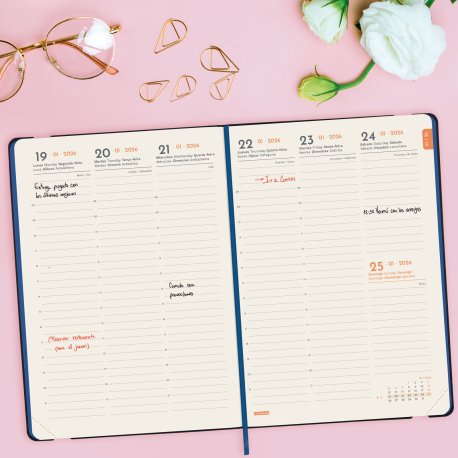 EAN 8422952406297 - Finocam 883540426 agenda Agenda semanal Multicolor imagen 3