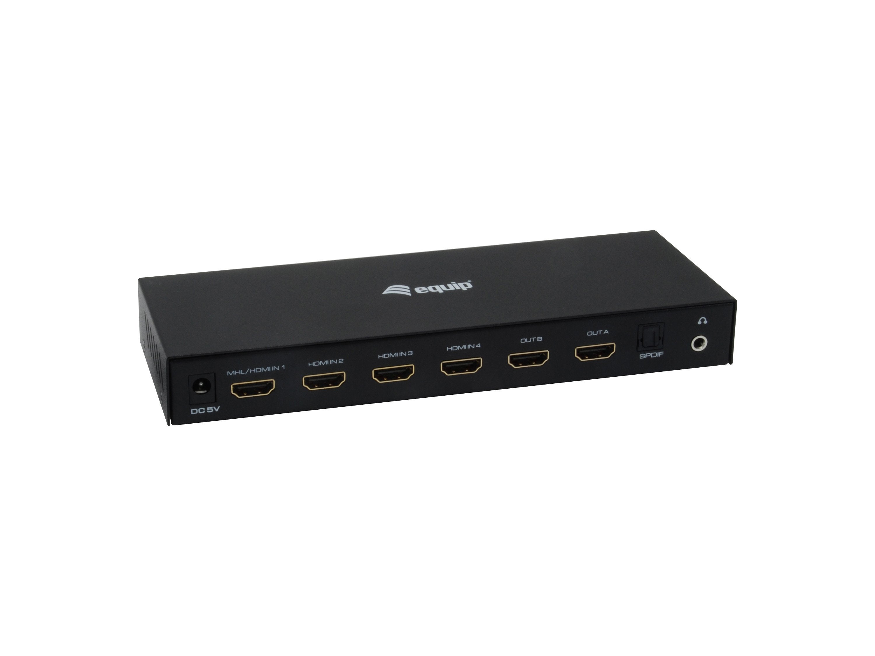 Video Matrix Selector Hdmi 4k Equip 4 Entradas 2 Salidas  33271903