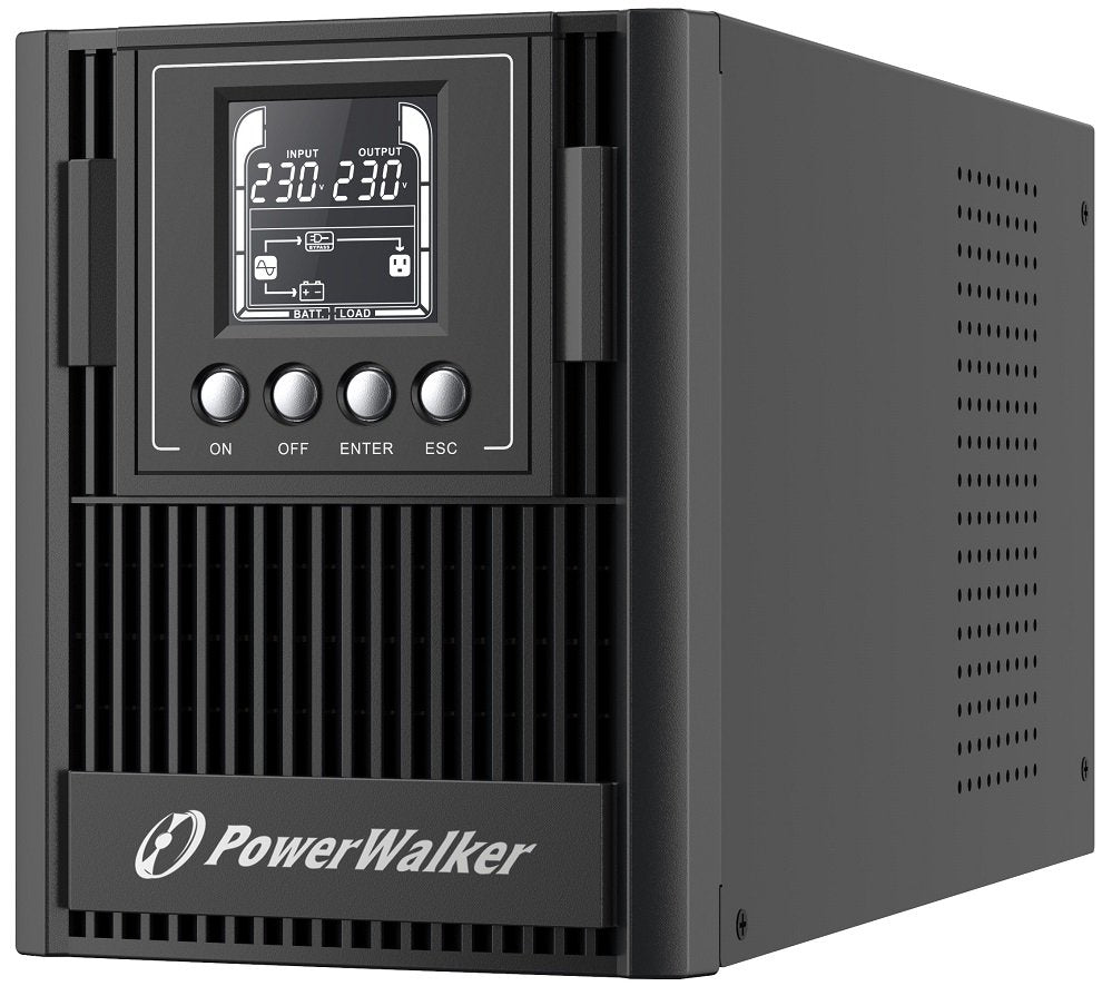 EAN 4260074982459 - PowerWalker VFI 1000 AT sistema de alimentación ininterrumpida (UPS) Doble conversión (en línea) 1 kVA 90 imagen 1