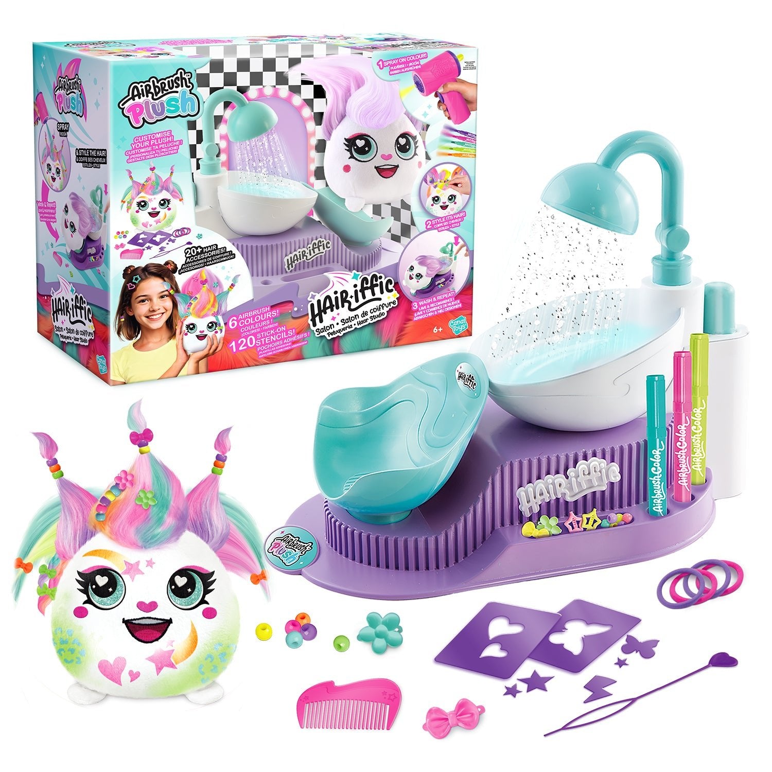 EAN 3555801455445 - Canal Toys Airbrush Plush AIR 044 juego de rol imagen 2