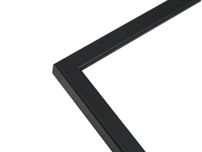 Deknudt S41jl2             30x30 Holz Schwarz, Schmale Leiste