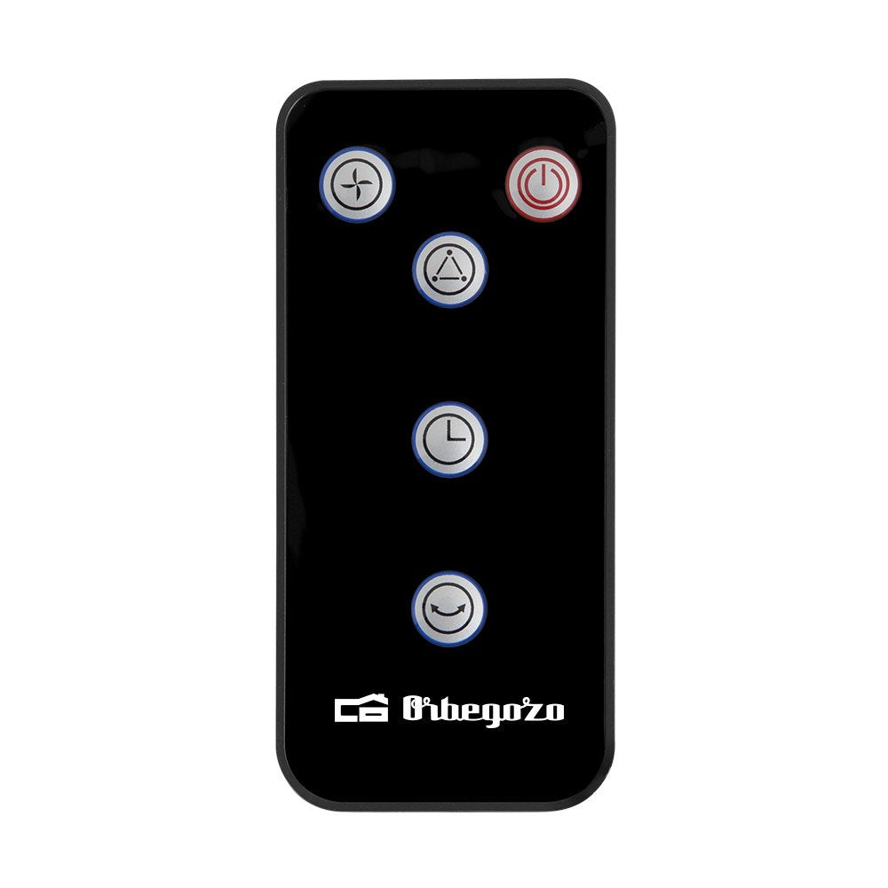 Ventilador  Orbegozo Sfa 7600  Nebulizador - Control Tactil Led -3 Velocidades Y Modos De Funcionamiento - Mando A