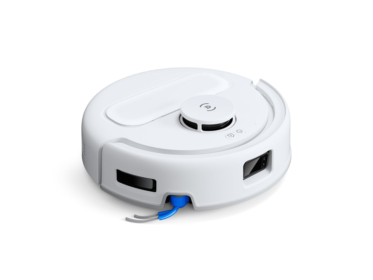 Ecovacs Deebot Mini 2 Vacuum Cleaner,Robot,Wet&Dry,Compact Design,White+Auto-Empty Station