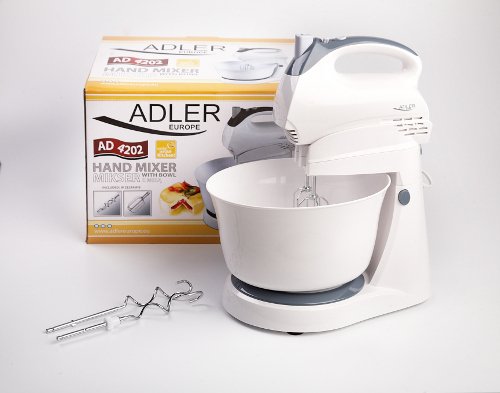 EAN 5908256831223 - Adler AD 4202 Batidora de varillas 300 W Blanco imagen 6