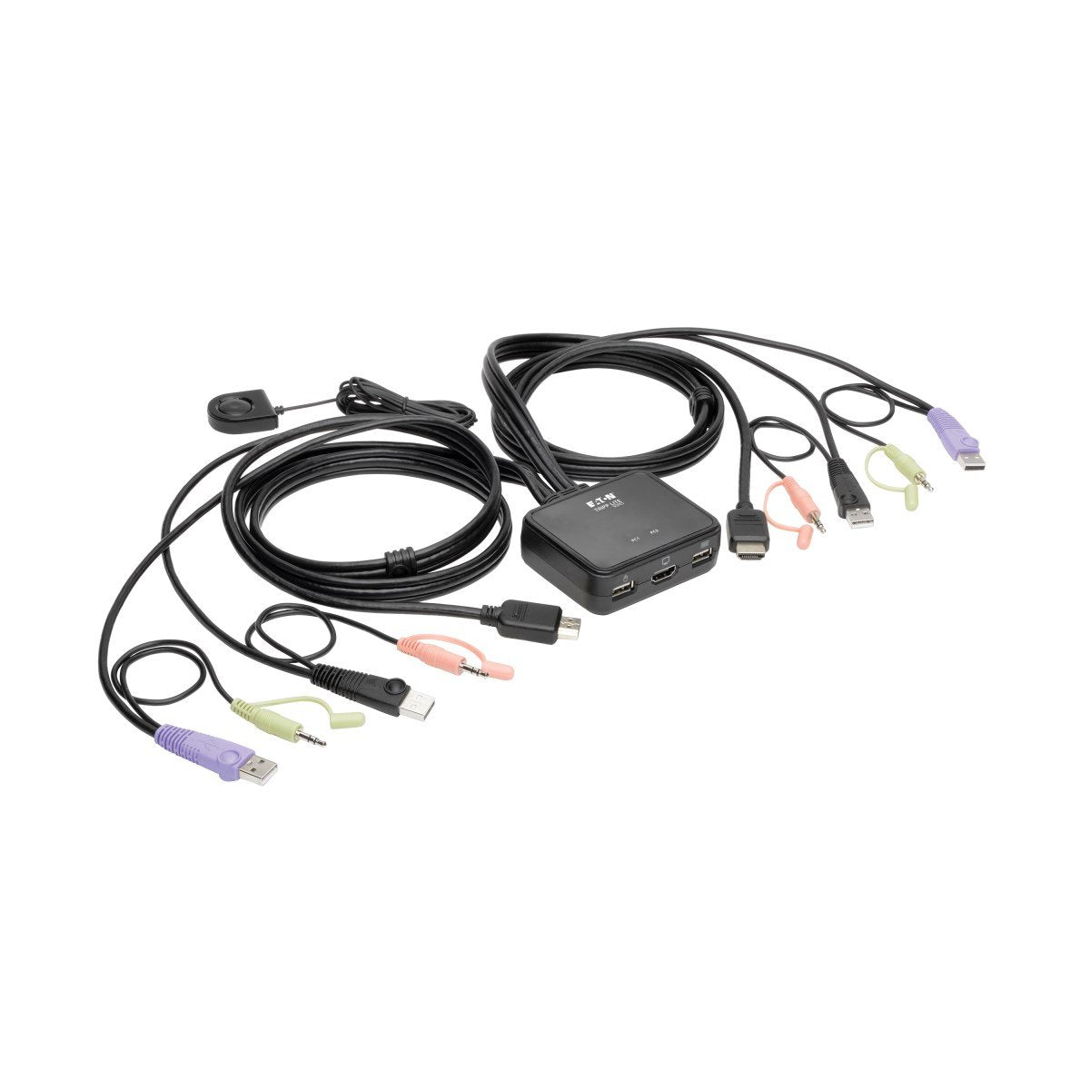 Cable Kvm Eaton 2-Port Usb Hd  Switch With Audio Video