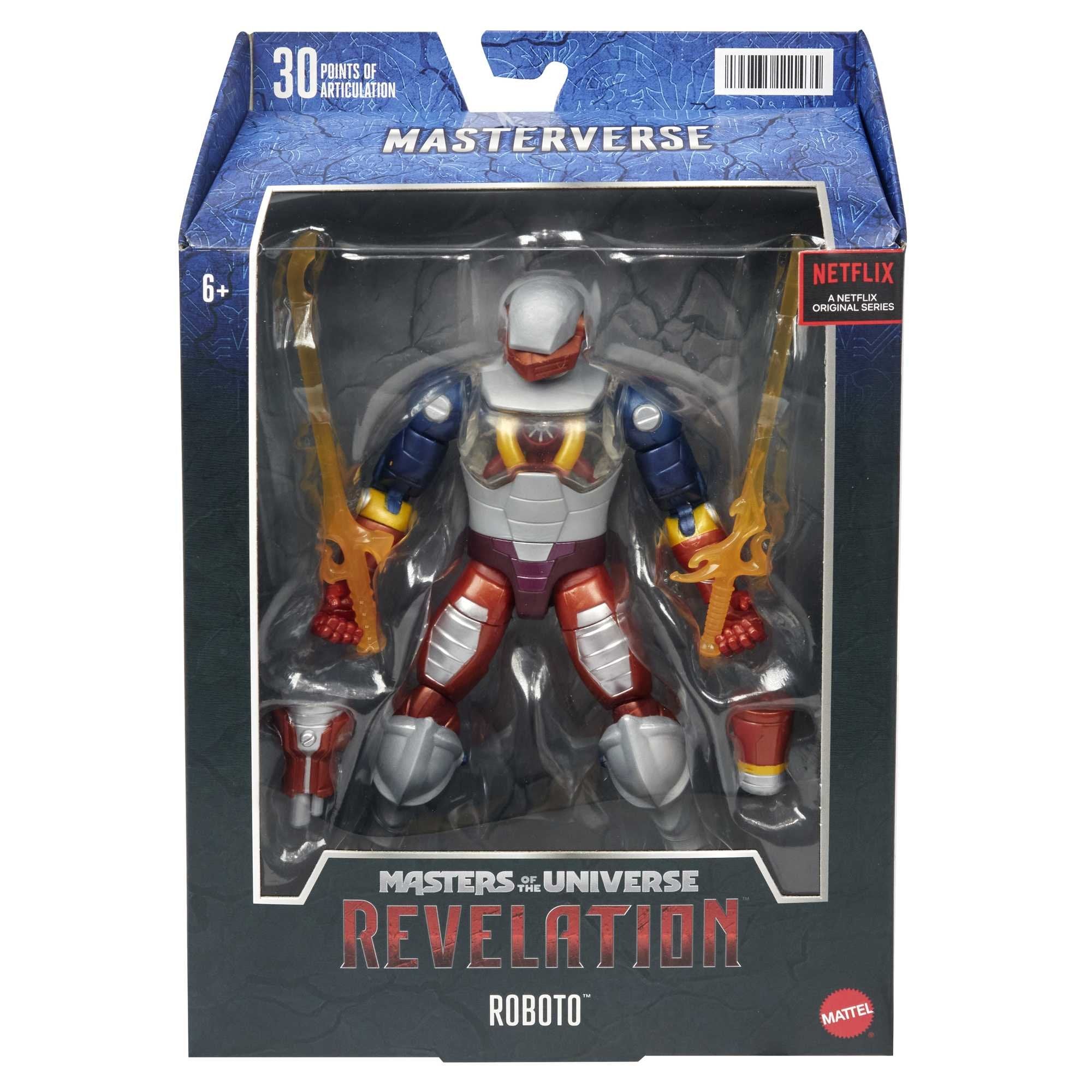 Figura Mattel Masters Of The Universe Masterverse / Revelation Roboto Hlb40