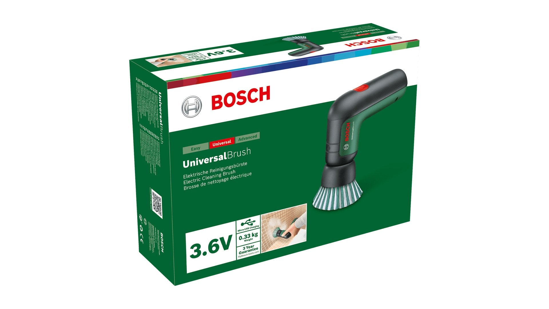 EAN 4053423224344 - Bosch 0.603.3E0.000 Negro Batería Ión de litio imagen 2