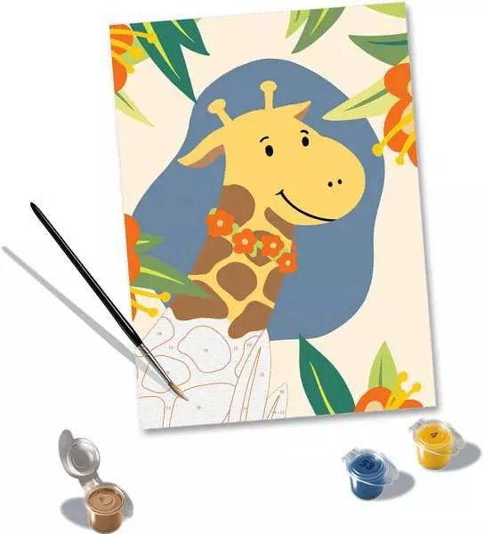 Ravensburger Creart - Hola Jirafa, Pintura 23903