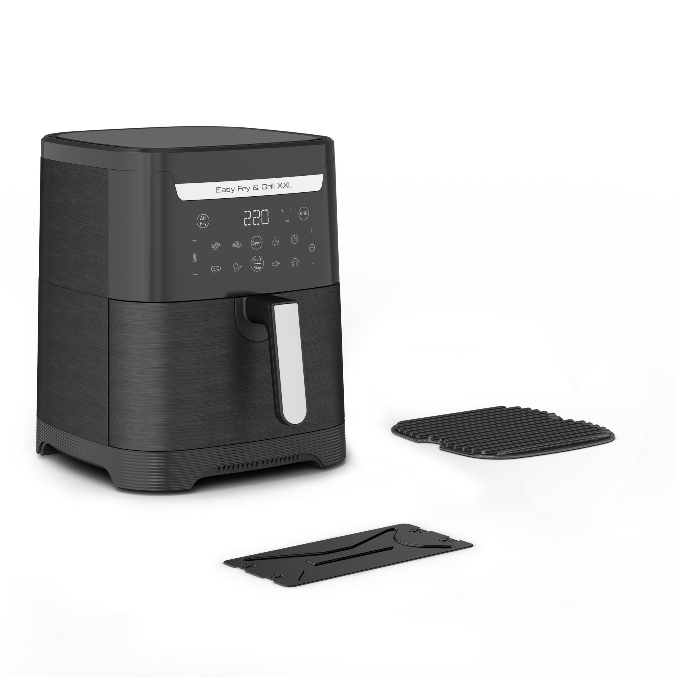 Tefal Ey8018 Easy Fry & Grill Xxl Heiáluftfritteuse Schw