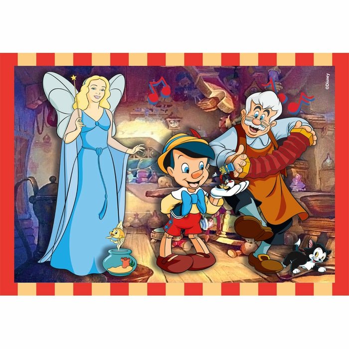 Puzzle Clementoni Supercolor 4 In 1 - Disney Classics 21523