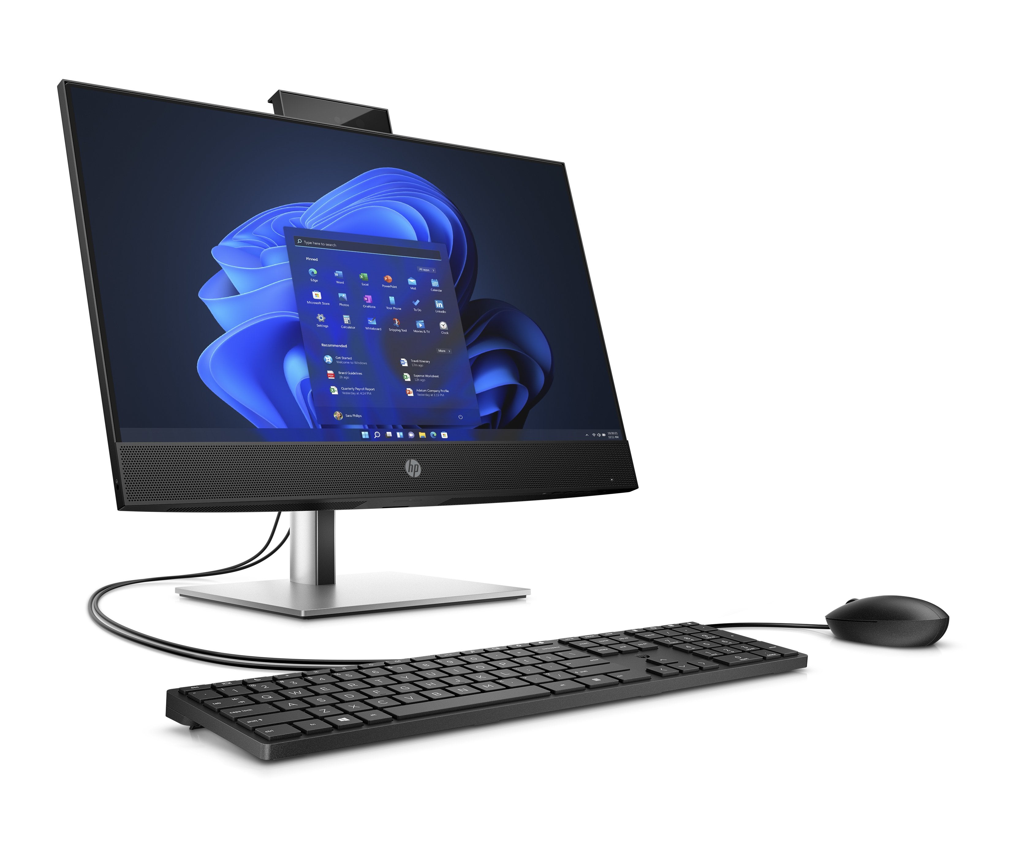All In One Hp Proone 440 G9 I3-13100t 60,5 Cm (23.8") 1920 X 1080 Pixeles Pantalla Táctil Pc Todo En Uno 16 Gb Ddr4-Sdram 512 Gb Ssd Windows 11 Pro Wi-Fi 6e (802.11ax) Negro, Plata