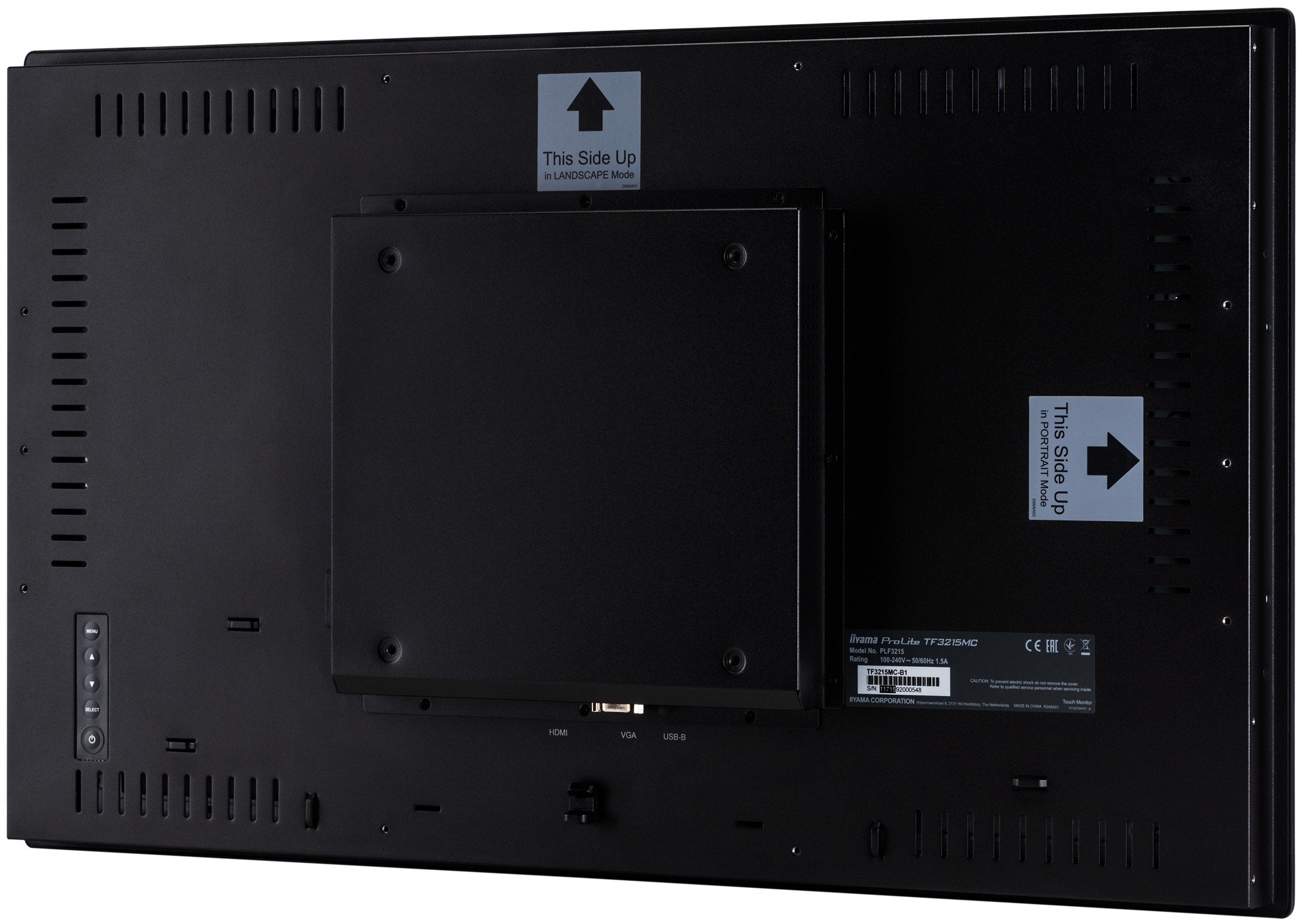 Tft-Touch 31,5\"/80,0cm Iiyama Prolite Tf3215mc *Negro* 16:9 - Open Frame, 24/7