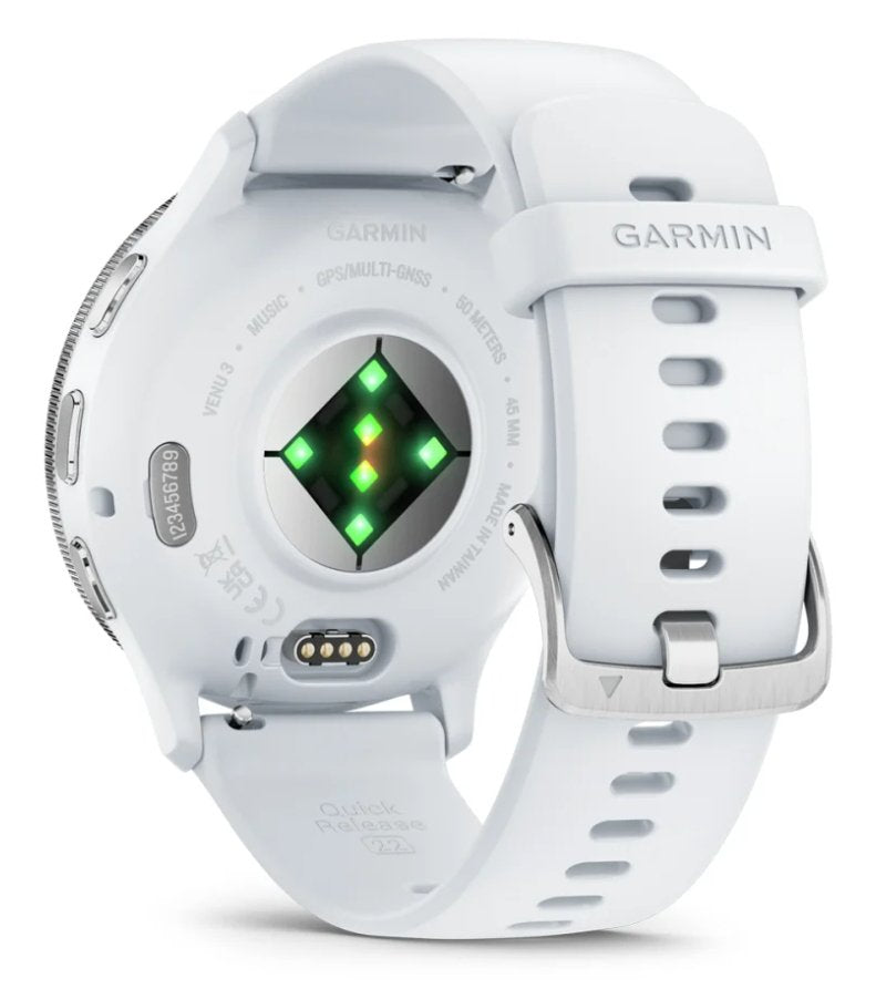 EAN 0753759314736 - Garmin Venu 3 3,56 cm (1.4") AMOLED 45 mm Digital 454 x 454 Pixeles Pantalla táctil Plata, Blanco Wifi GP imagen 7