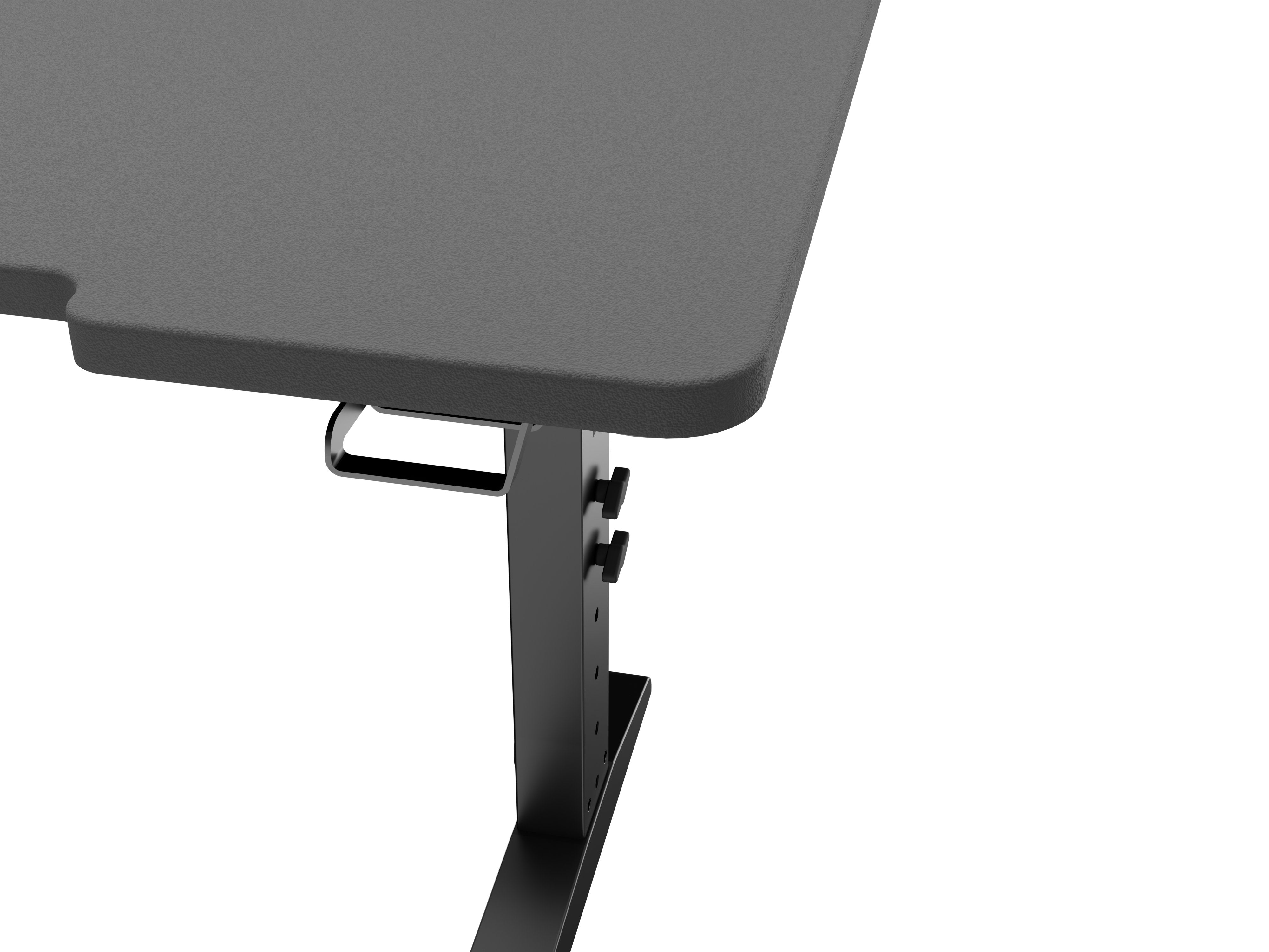 Mesa Gaming Genesis Holm Modular 180 Rgb Negro 180x75 Cm