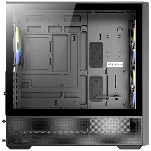 Caja Antec Flux Rear Atx Argb Negra