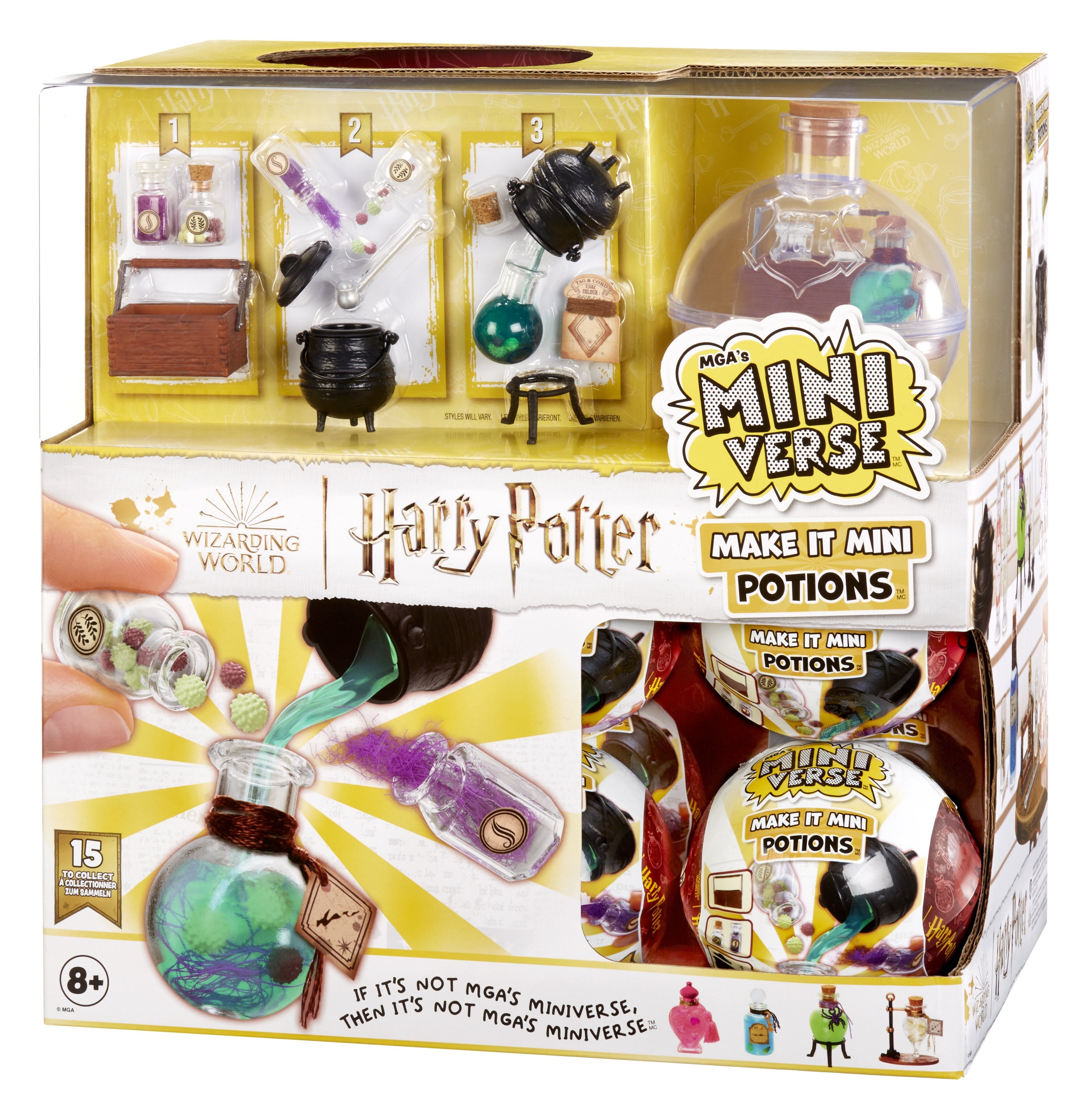 Mga Entertainment Mga'S Miniverse Make It Mini Potation Harry Potter Mini Collectibles, Artesan Artículos Ordenados 594512-Euc