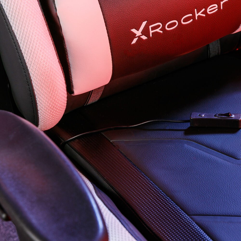 EAN 0094338230291 - X Rocker Agility eSports RGB Silla para videojuegos de PC Asiento acolchado tapizado Negro, Gris imagen 6