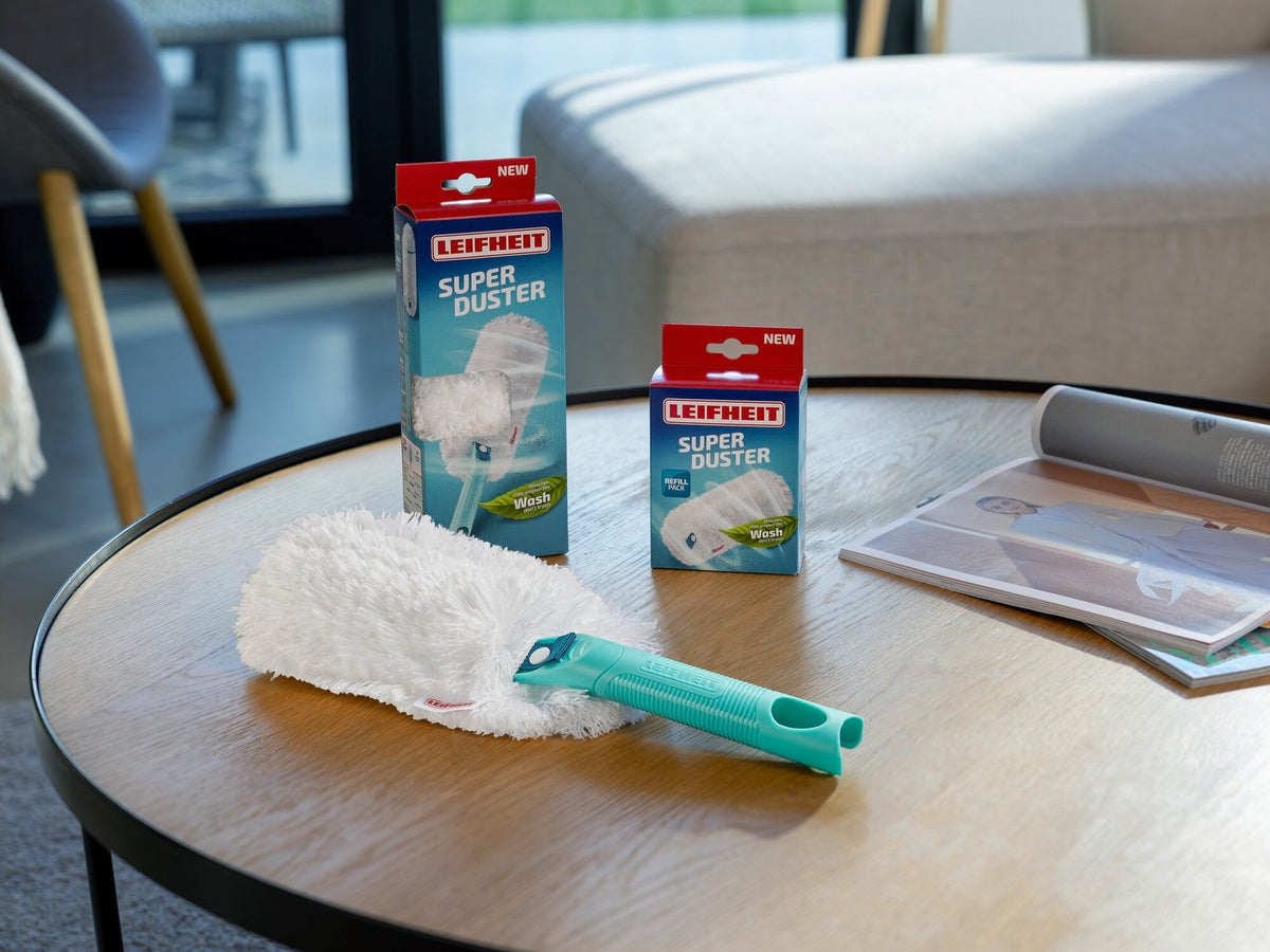 Leifheit Superduster Staubwedel-Bezug Mikrofaser 40 °C Waschbar, 1 Unidades