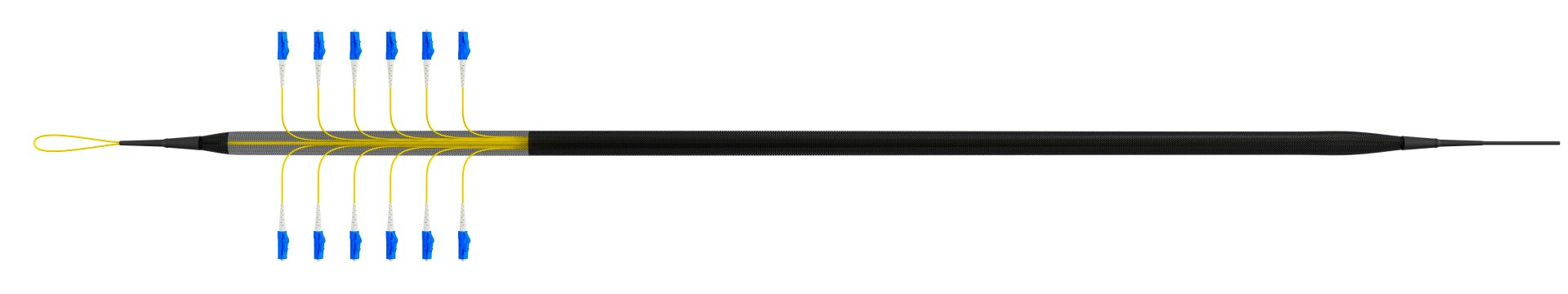 Efb Trunk Cable U-Dq(Zn)Bh Os2 12e (1x12) Lc-Lc 10m Dca Lszh G657a1